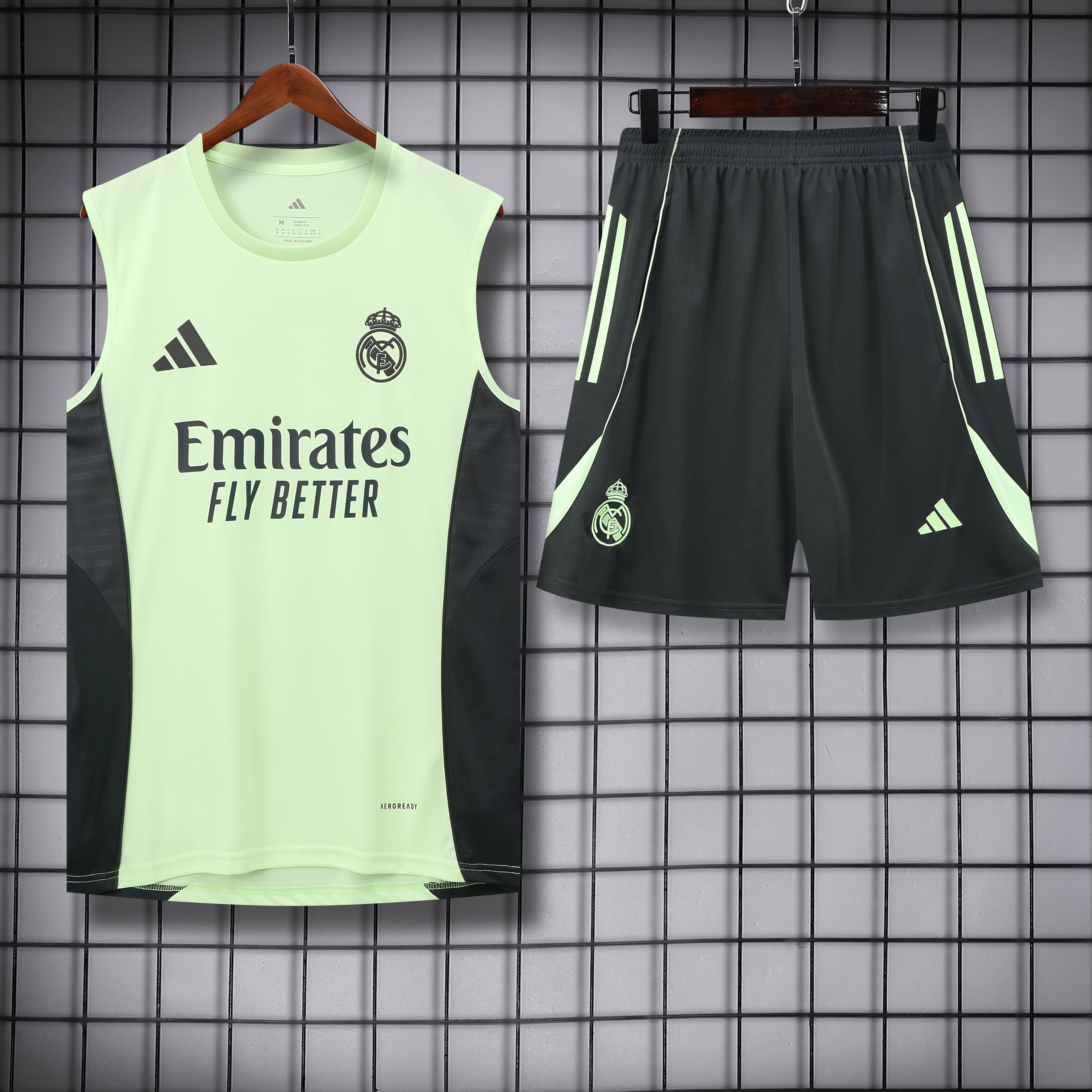 Ensemble d'Entraînement Réal Madrid 2025/2026 — Sans Manches — vue 1