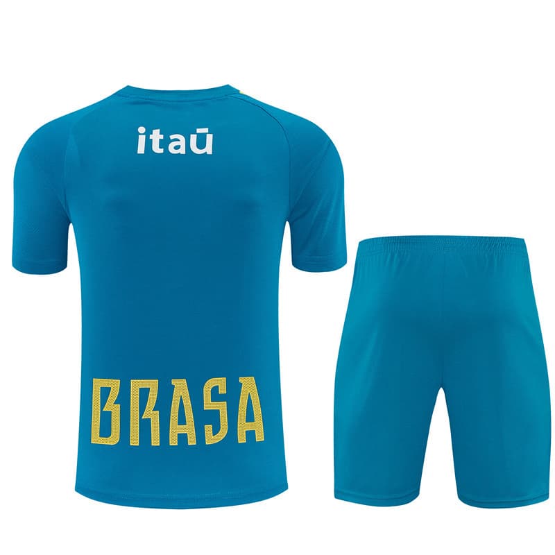 Ensemble d'Entraînement Brésil 2026 — Bleu — vue 2