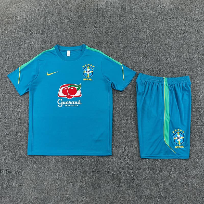 Ensemble d'Entraînement Brésil 2026 — Bleu — vue 3