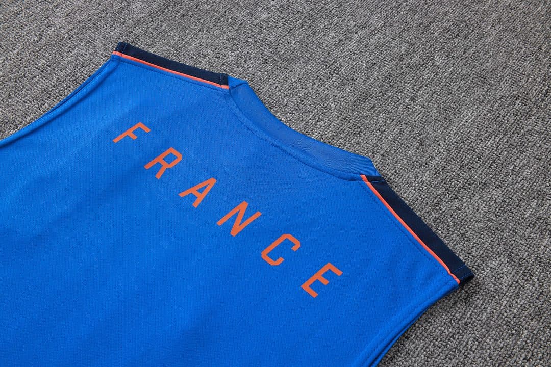 Ensemble d'Entraînement France 2025/2026 — Sans Manches — vue 8