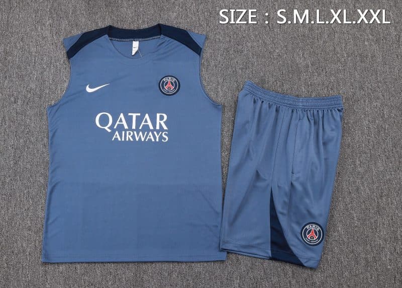 Ensemble d'Entraînement PSG 2025/2026 — Sans Manches II — vue 3