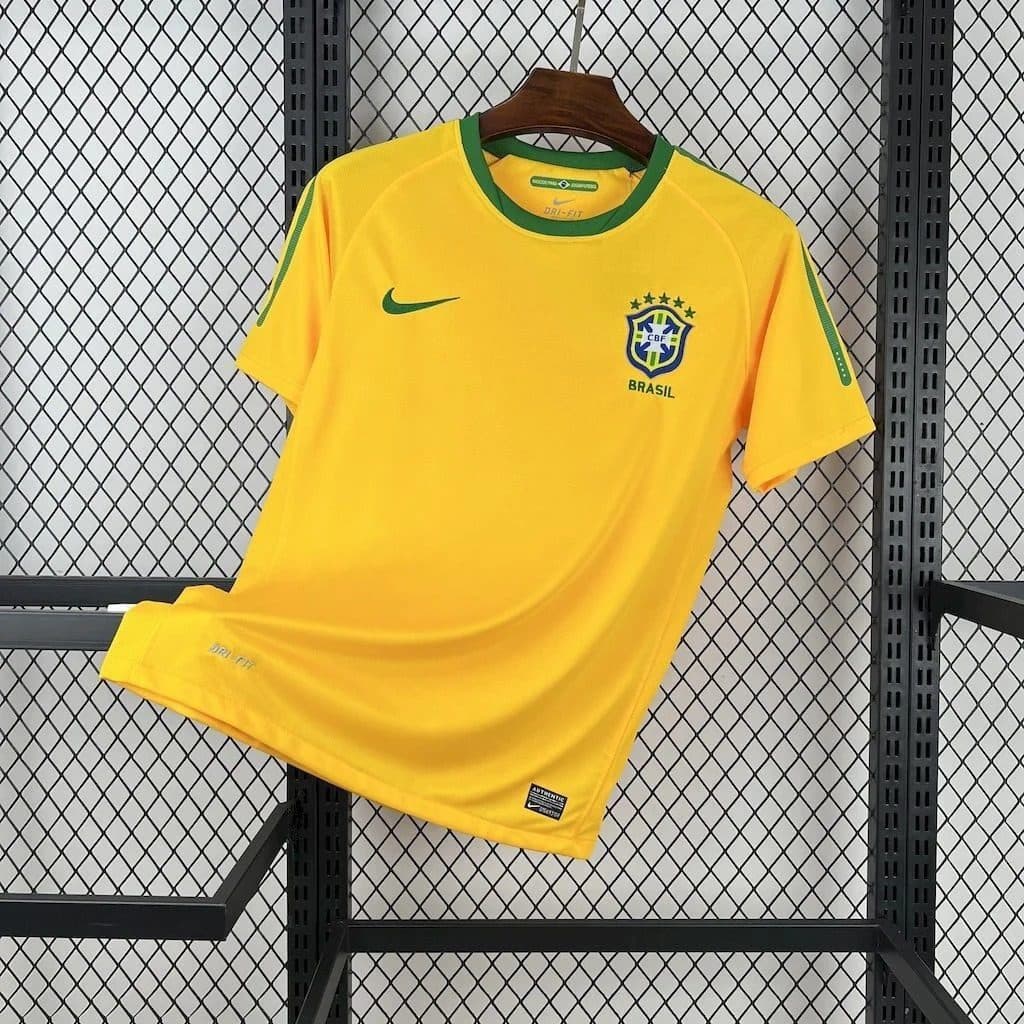 Maillot Brésil Rétro Domicile 2010/2011 — vue 3