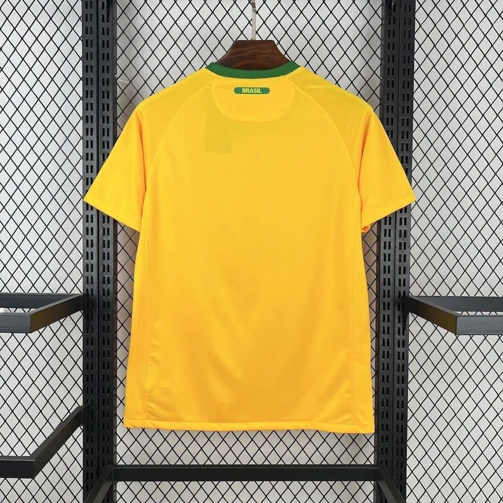 Maillot Brésil Rétro Domicile 2010/2011 — vue 4