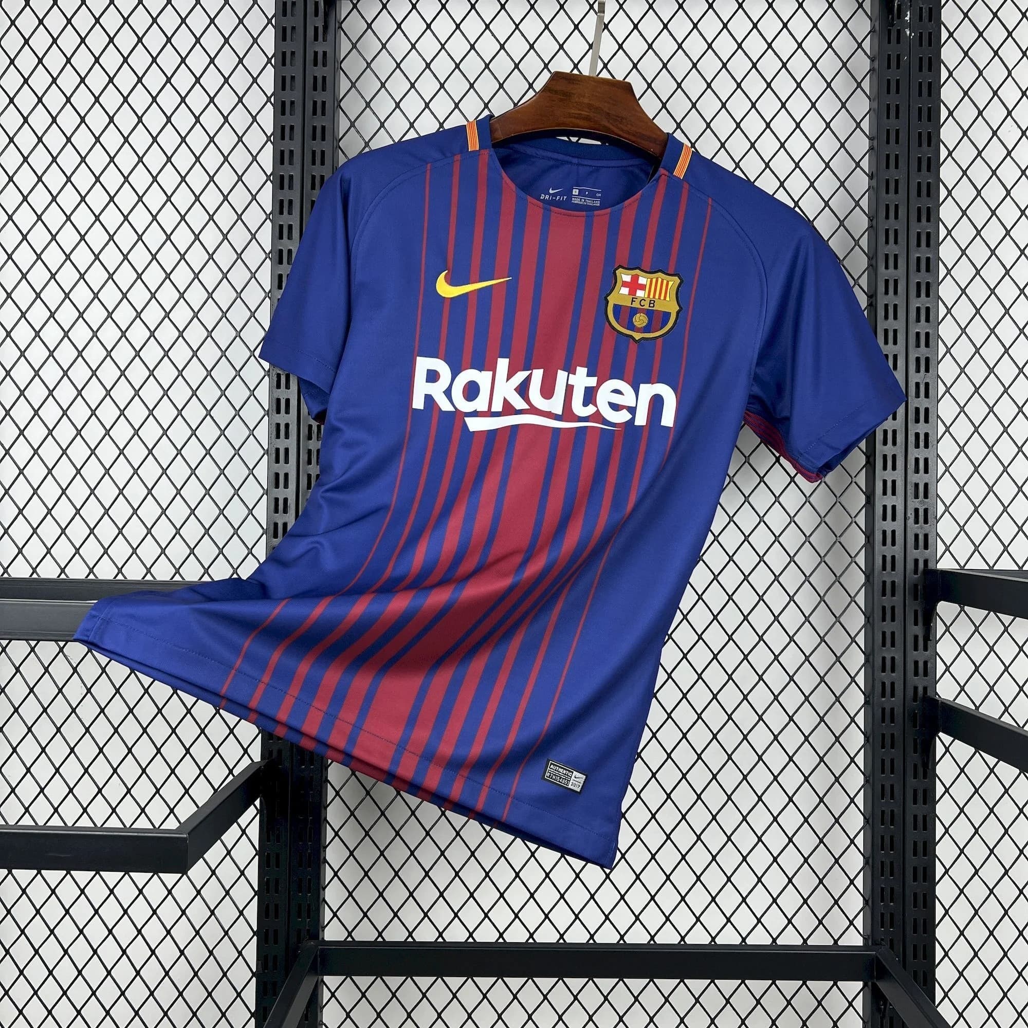 Maillot Barcelone Retro Exterieur 2017/2018 — vue 1