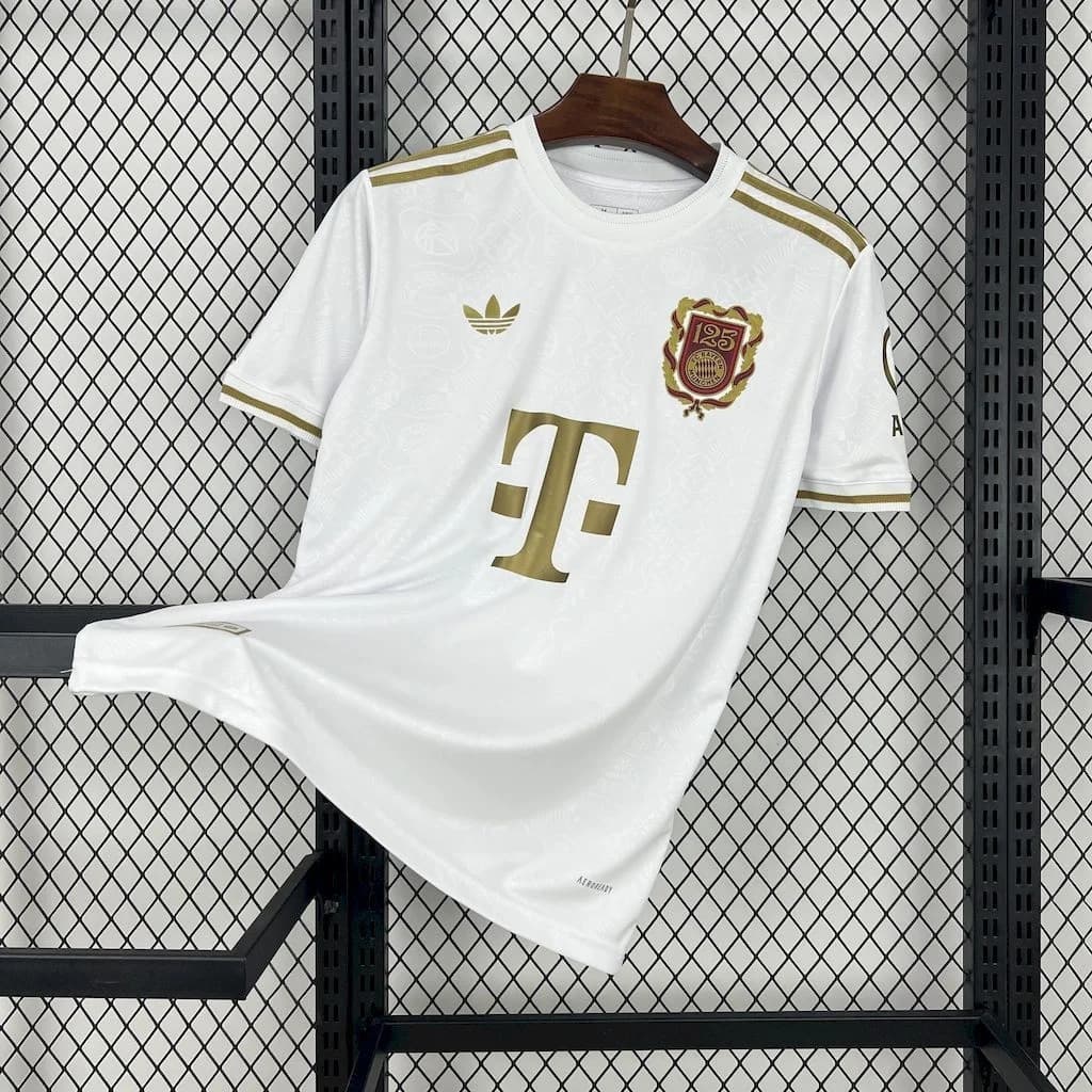 Maillot Bayern Munich 125 Ans Blanc 2025/2026 — vue 1