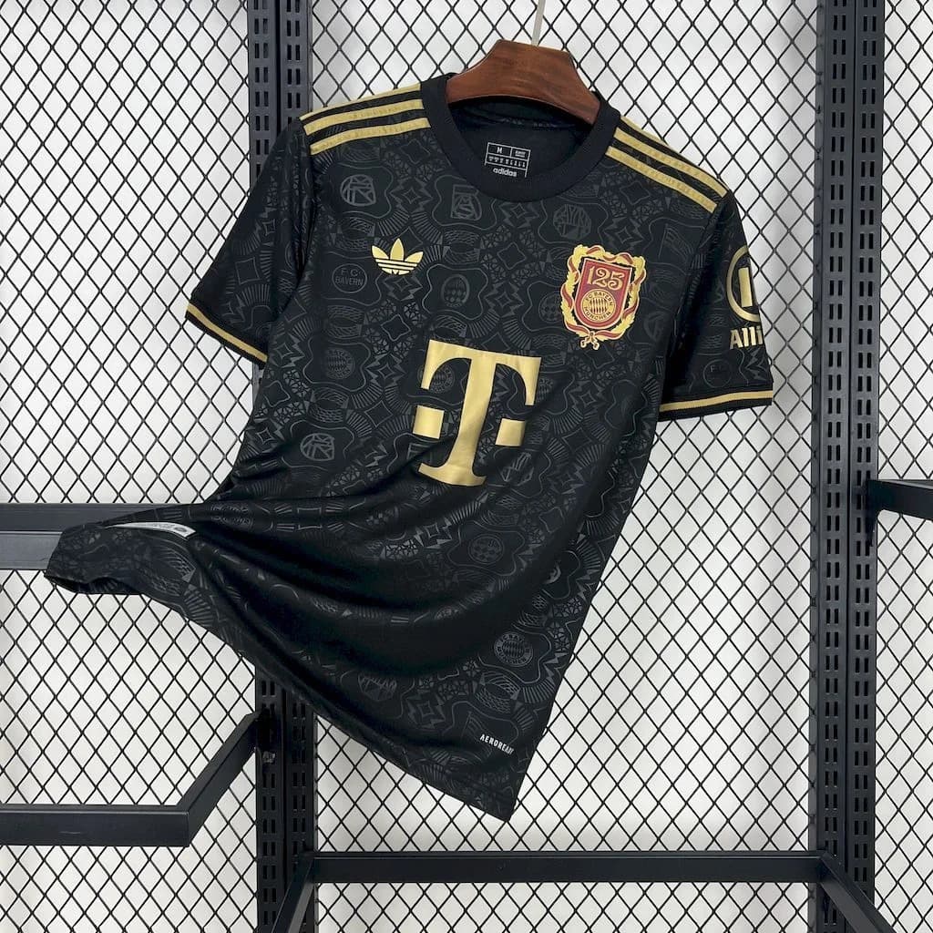 Maillot Bayern Munich 125 Ans Noir 2025/2026 — vue 1