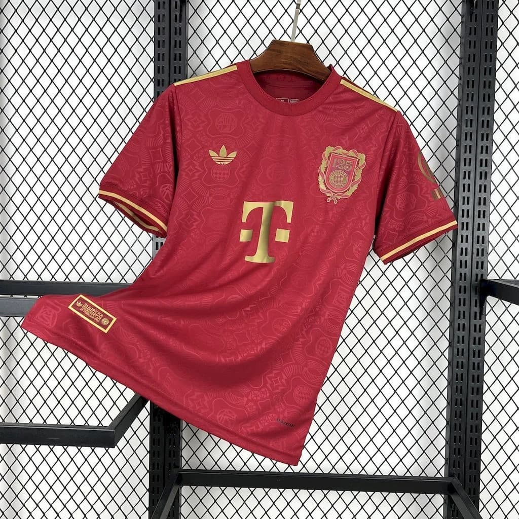 Maillot Bayern Munich 125 Ans Rouge 2025/2026 — vue 1